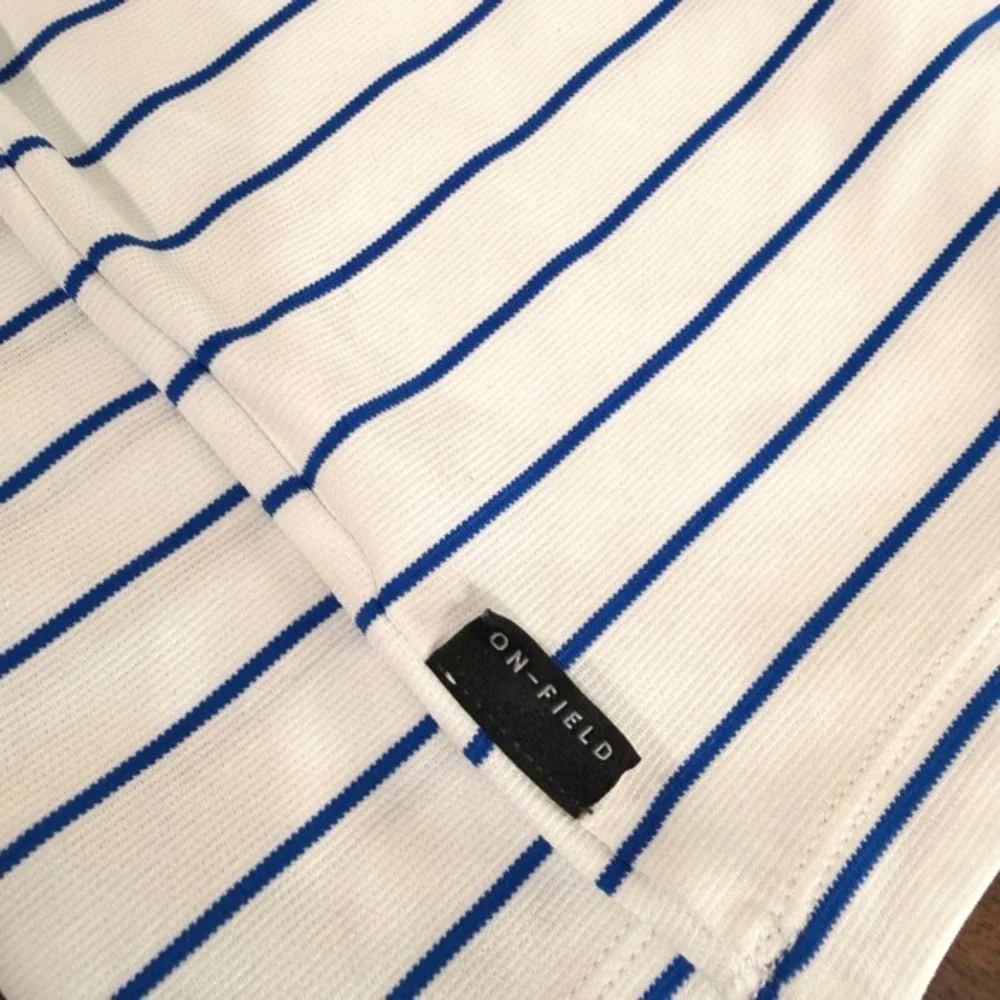 Nike Jordan Florida Gators Men 3XL Pre-Owned Polo White Striped Dri-FIT On-Field
